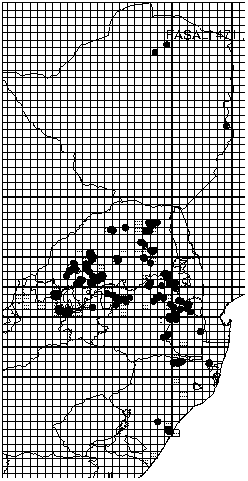Faurea saligna Distribution