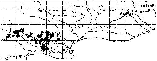 Protea foliosa Distribution