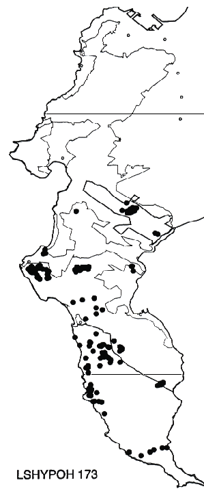 Leucospermum hypophyllocarpodendron hypophyllocarpodendron Distribution