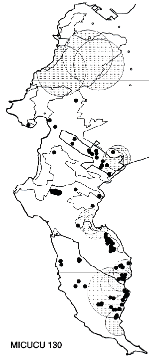 Mimetes cucullatus Distribution