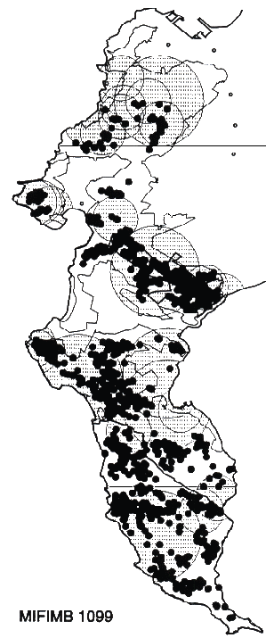 Mimetes fimbriifolius Distribution