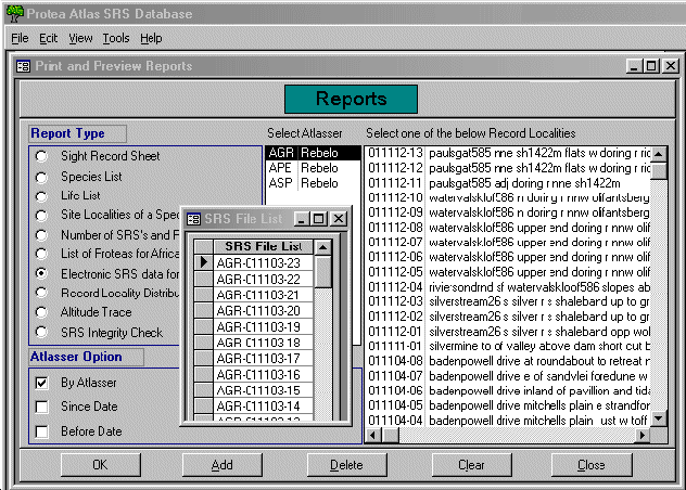 SRS Data for PA Office